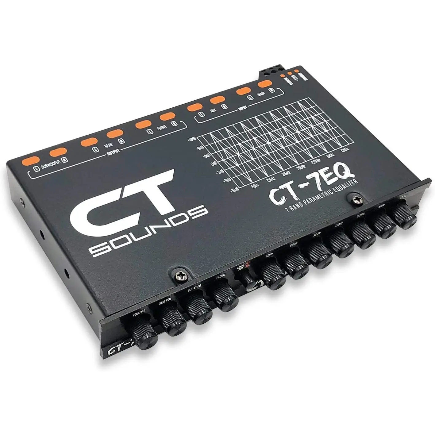 CT7EQ 7 Band 1/2 Din Parametric Car Audio