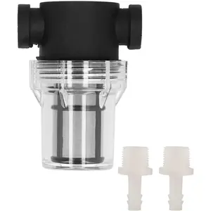 Inline 150 Micron 80 Mesh Beer Filter Strainer for Home Brewing Water and Beer Filtering