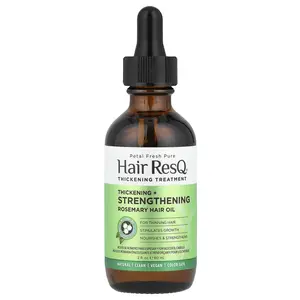Petal Fresh Hair ResQ®, Rosemary Hair Oil, Thickening + Strengthening, 2 fl oz (60 ml)