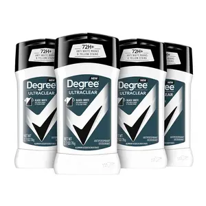 Degree Men UltraClear Black + White Fresh Antiperspirant Deodorant 4 Pack 2.7 oz