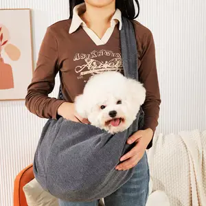 Cat & Dog Sling Carrier, Portable Travel Pet Sling Shoulder Bag Carrier, Dog Bag for Travel, Suitable for Small To Medium Pets, Cute Puppy Bag, Animal Carrier