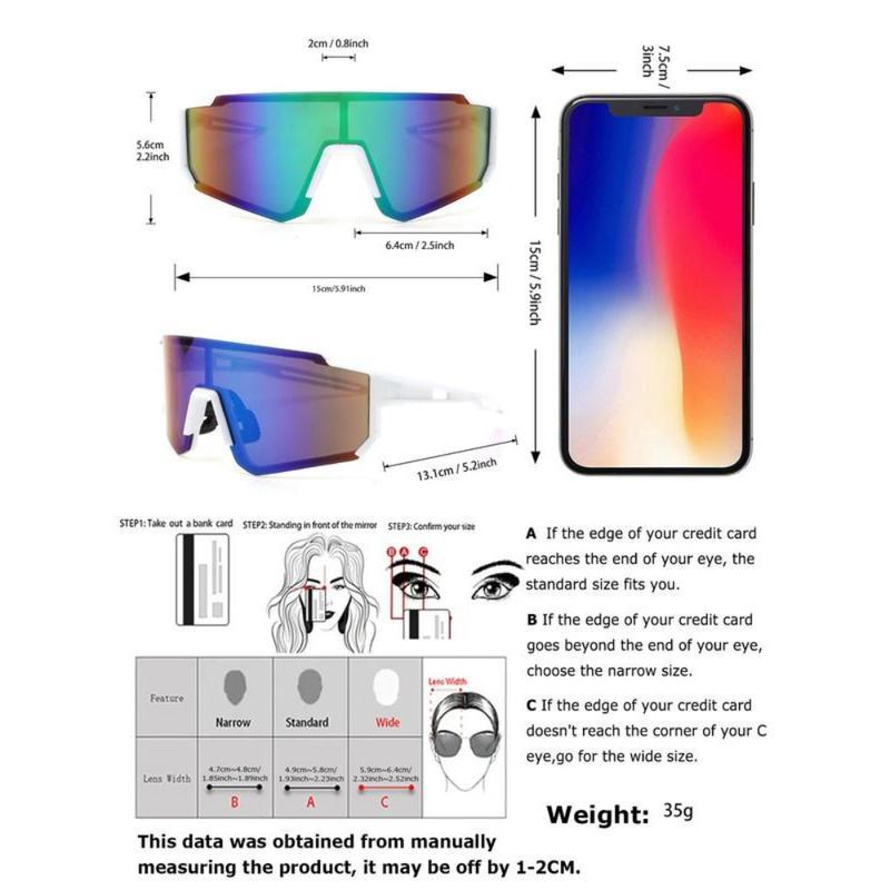 2-Pack Polarized Sports Sunglasses – Lightweight Protective Outdoor Cycling Shades, Unisex