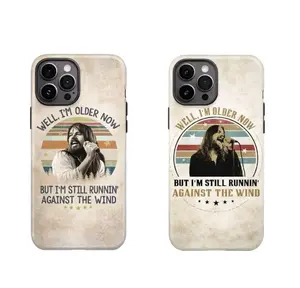 B0b Seger Well I'm Older Now Phonecase, I'm Still Running Vintage Quotes Cover, B0b Seger Phone case, Music Lovers Case, Vintage Phone Cover, Country Style Aesthetic – Matte Anti-Fall Back Cover for iPhone