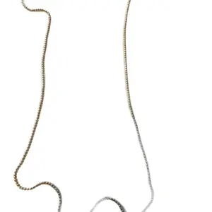 Xuping Rose Gold Necklace 19 Inches Long Bobo Style Daily Use Chain Jewelry for Everyday Wear