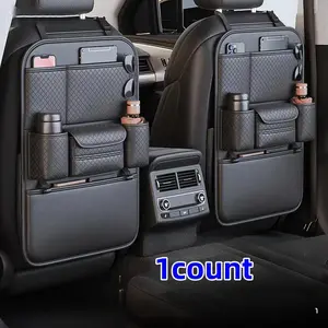 Car Seat Back Storage Bag, 1 Count Multi-functional Car Organizer for Seat Back, Car Interior Accessories for Car Stowing & Tidying, Car Backseat Organizer