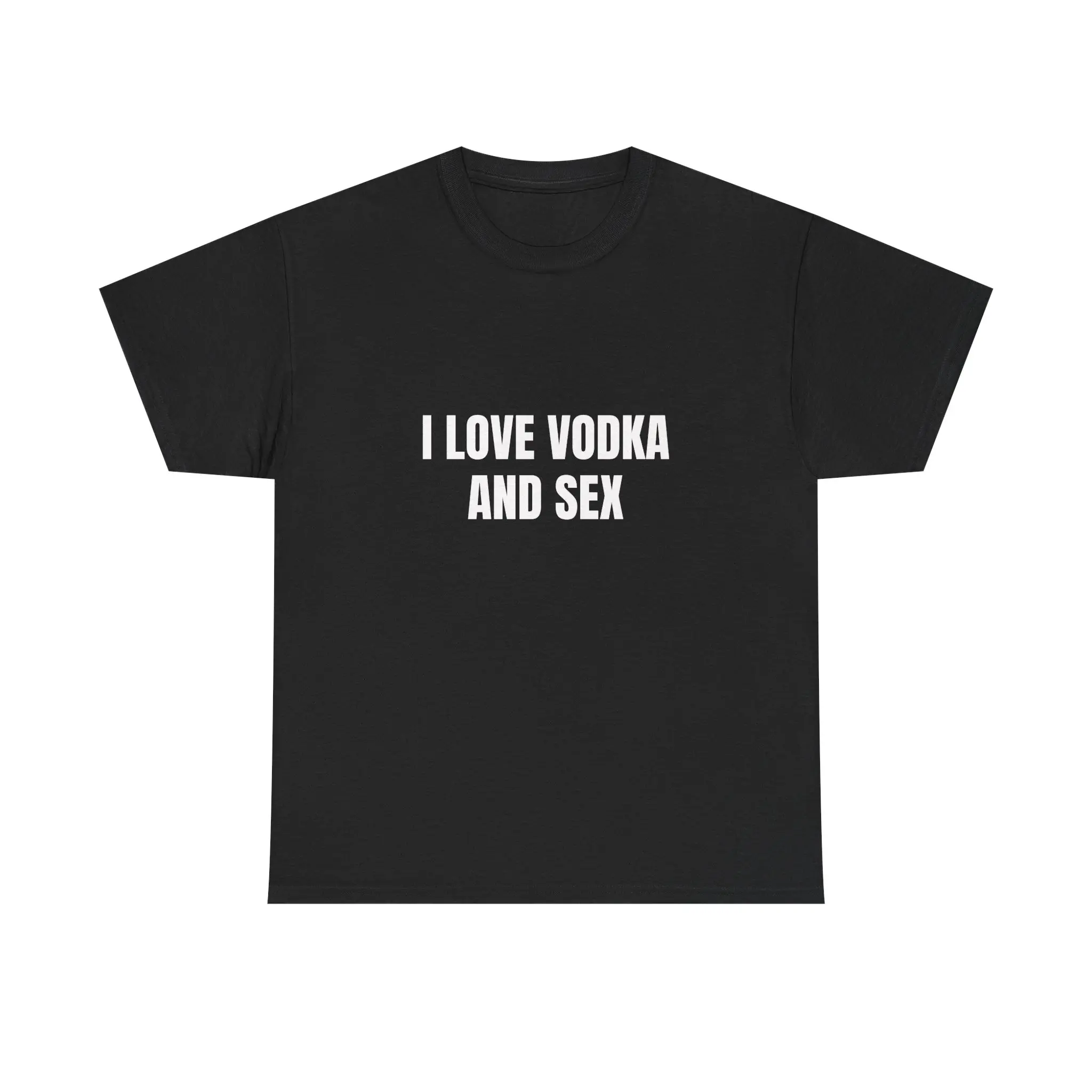 I Love Vodka T-Shirt |   Funny Drinking Tee |   Vodka Lover Shirt |   Funny Gift For Her