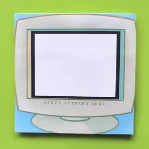 Computer Screen Sticky Notes - 50 Sheets