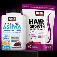 Force Factor Hair Growth Accelerator & NAD+