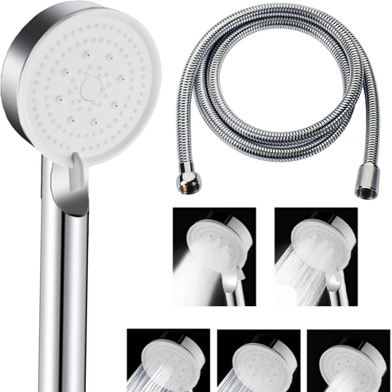 Silver+Shower with 1.4mtube