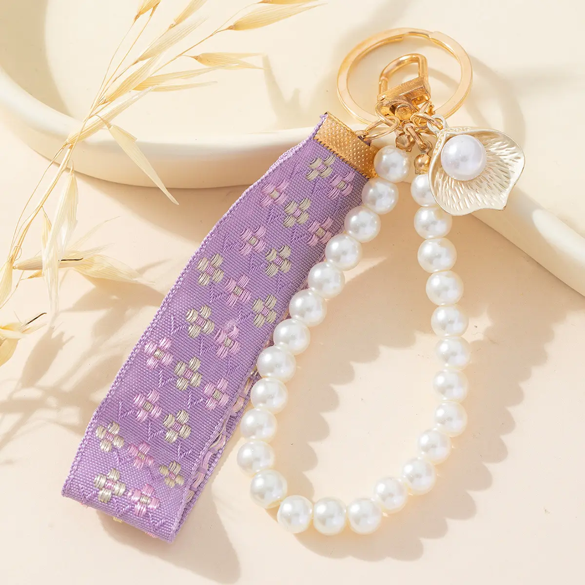 Spotted pattern purple