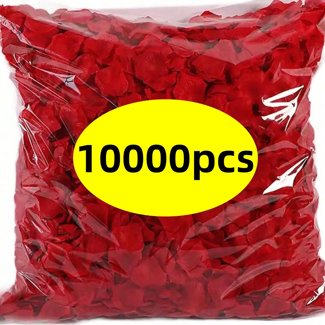 1000-10000pcs Artificial Rose Petals, Non-Woven Fabric, Wedding & Home Decor, Perfect Gift for Birthdays, Parties, Graduations