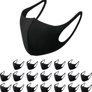 10 Pack Fashion Mask Reusable Washable Cover Masks Unisex - Polyester + Spandex