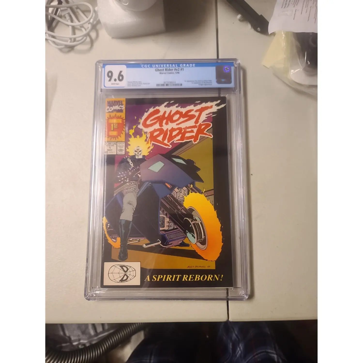 Ghost Rider #1 CGC 9.6 - 1ST Danny Ketch as Ghost Rider