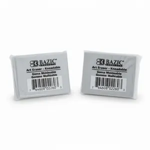 BAZIC Kneaded Art Eraser - 2 Count, Kneadable Moldable for Artists