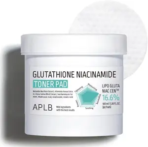 Aplb Glutathione Niacinamide Toner Pad 60Pads