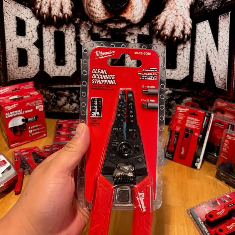 10-20 AWG Wire Stripper/Cutter with Comfort Grip