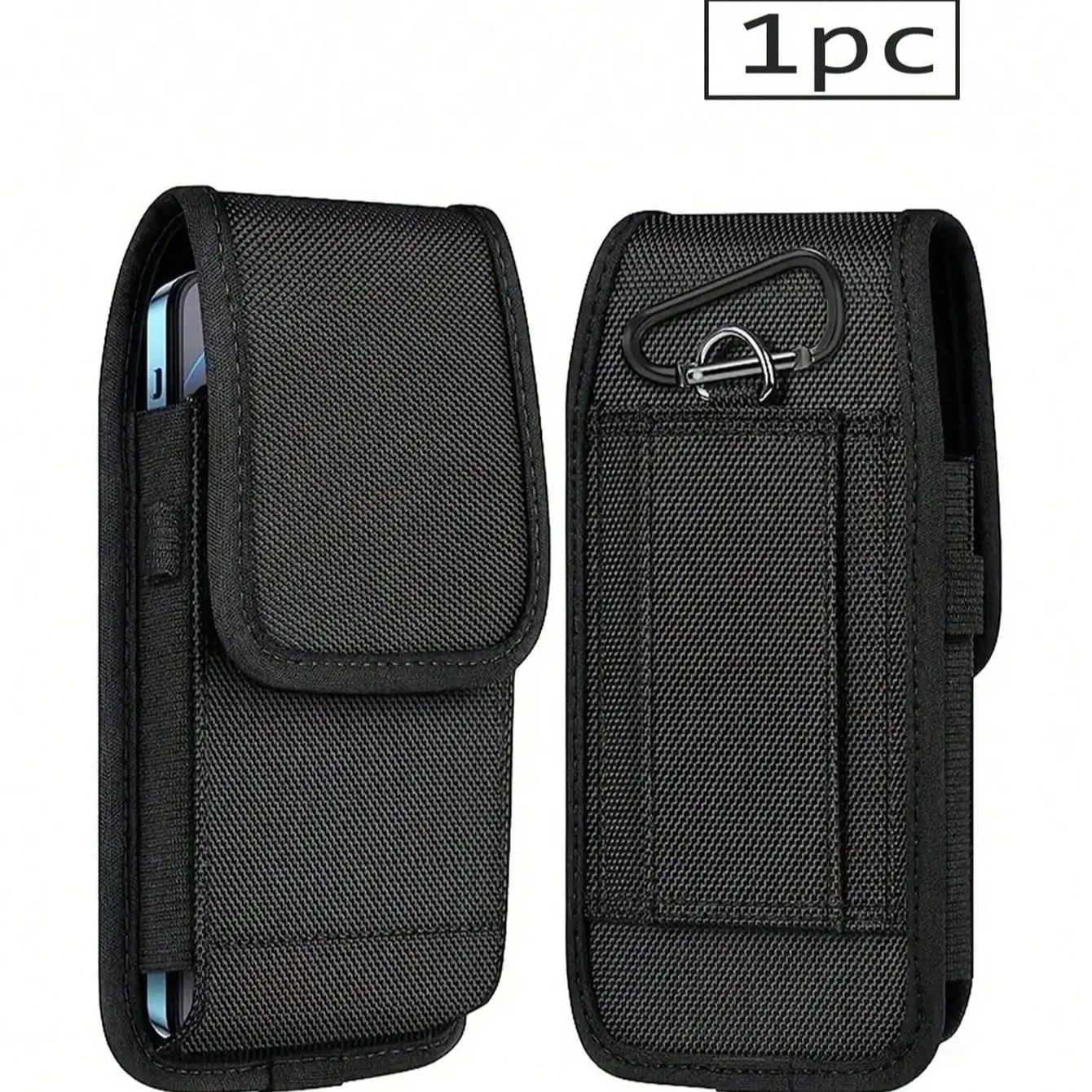 Nylon Waist Bag Phone Holder, Multi-Functional Wallet, Versatile Bag, Zipper Fanny Pack, Ideal for Work, Hiking, Camping, BBQ, Rescue, Travel Essentials, Men's Backpack