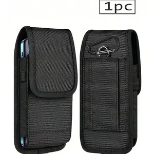 Nylon Waist Bag Phone Holder, Multi-Functional Wallet, Zipper Fanny Pack, Ideal for Work, Hiking, Camping, BBQ, Rescue, Travel Essentials, Men's Backpack