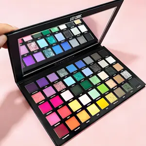 45 shades carnival eyeshadow palette Rich neon, pastel and vivid colors Matte, shimmer and metallic texture High pigment, easy blending Create diverse eye makeup styles Ideal for party, festival and daily wear