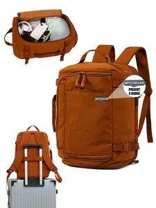 40L Expandable Travel Backpack, Multi-Compartment Design, Laptop Compartment, Flight Approved, Casual Style, All Seasons, Secure Zipperclosure, Laptop Bags