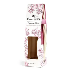 Farmhouse Fragrance Diffuser & Sticks - Fresh White Lilac