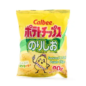 Calbee Potato Chips Salt&Seaweed 80 g