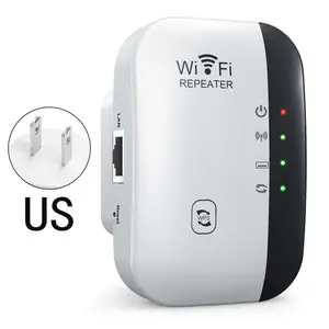 WIFI 300Mbps Repeater, Signal Amplifier, Enhances Signal and Extends Coverage, Wireless Network Repeater for Home Office, Home Accessories wifi repeater Long Range WiFi Signal Booster