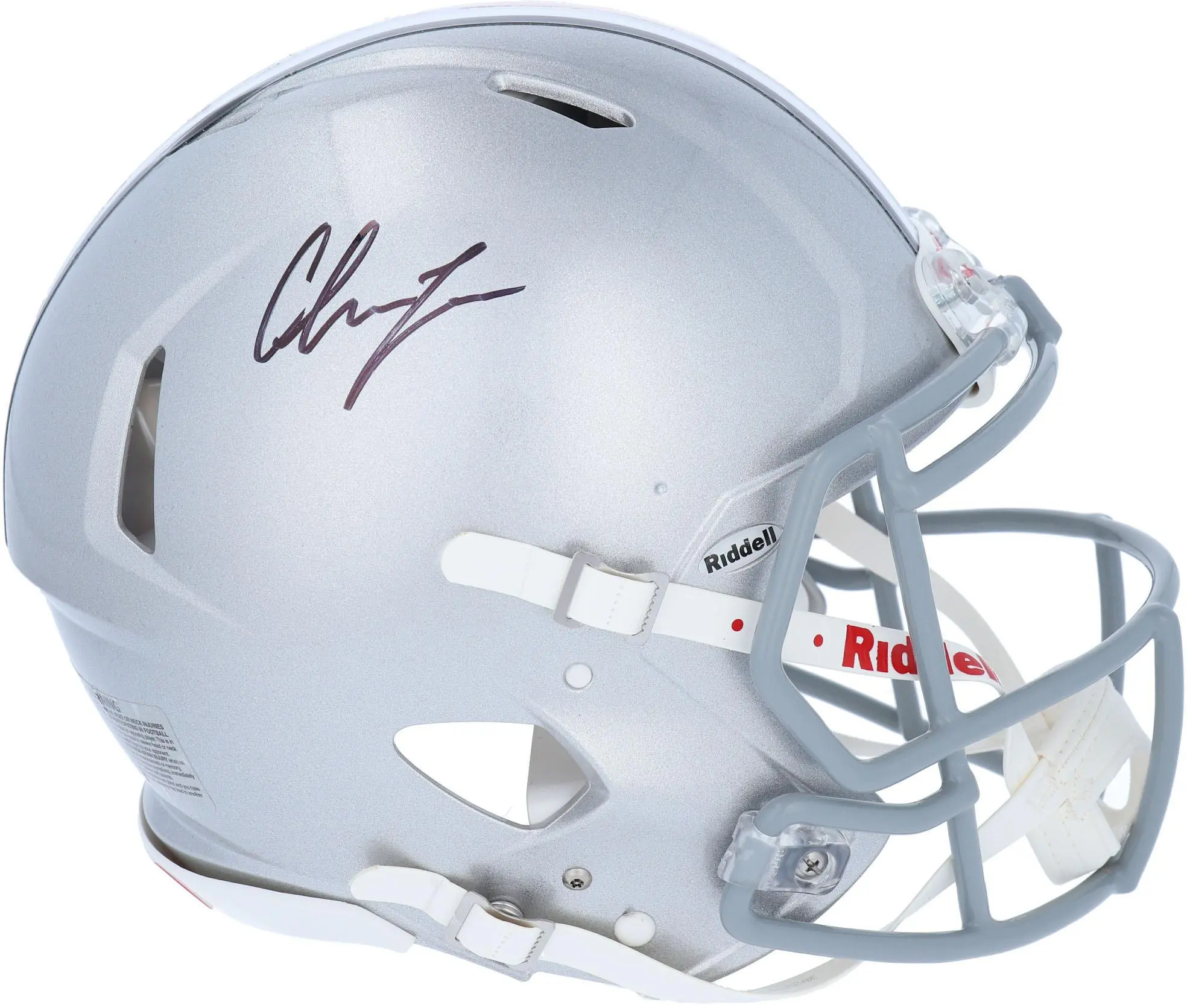 Chase Young Ohio State Buckeyes Autographed Riddell Speed Authentic Helmet - Fanatics Authentic Certified