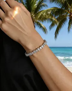 Baguette Diamond Tennis Bracelet