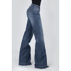 Women's Stetson Dark Wash Western Trouser Jean