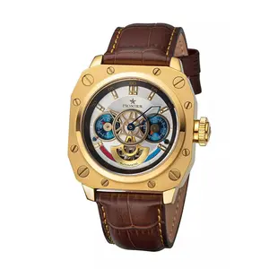 Newport Pionier P7003-3 | Gold | Automatic German Watch