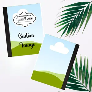 Customize Notebook - Personalized Composition Book with Custom Image Design
