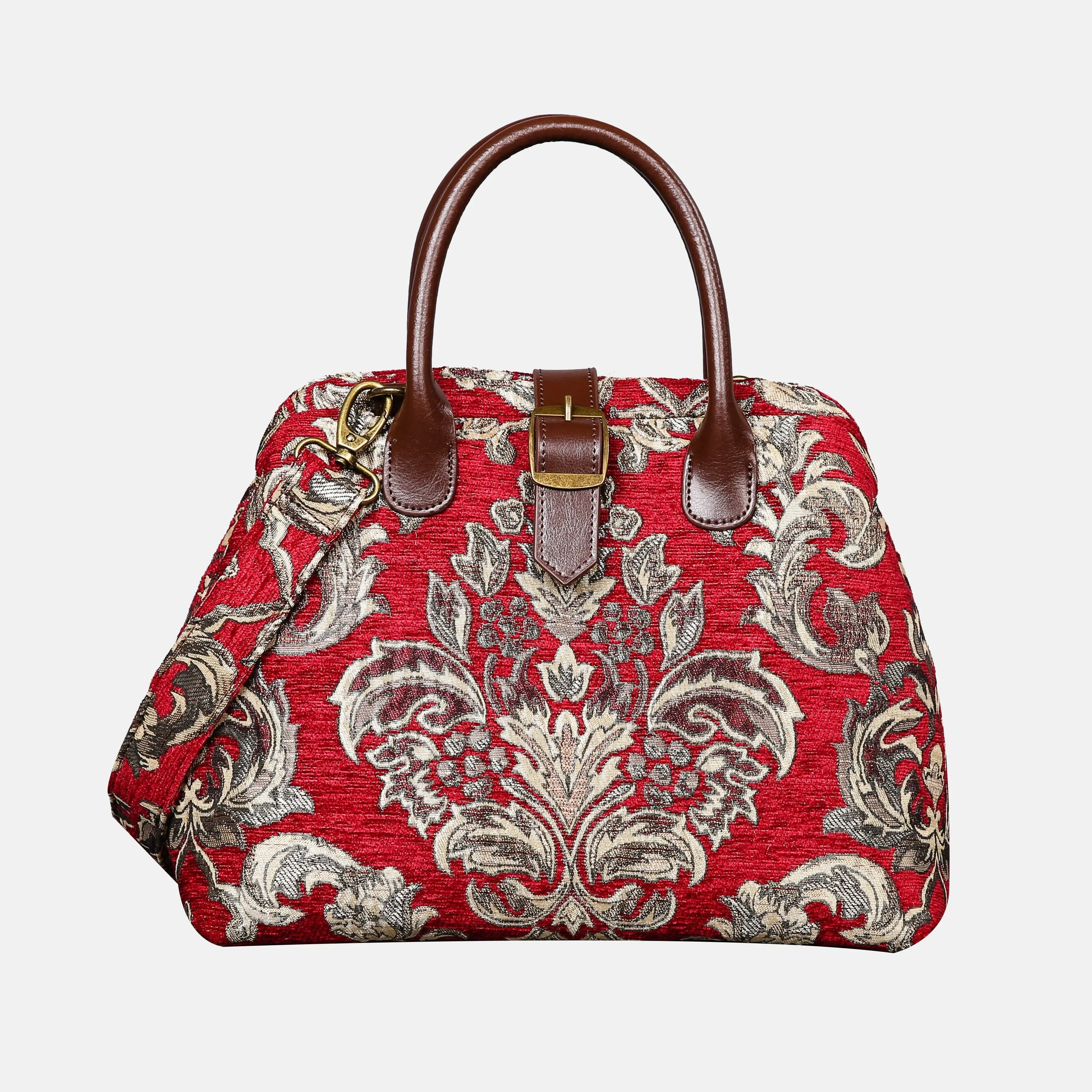 Victorian Blossom Red Carpet Handbag Purse