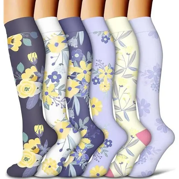 New flower pattern 6 pairs 19