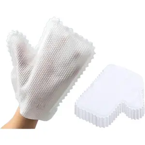 20 count  Dust Removal Gloves, Non Woven Gloves, Dry And Wet -Purpose Cloth, Household Dishwashing And Dust Removal Cloth,Microfiber Fish Scale Cleaning Duster Glove, Disposable Cloth Gloves
