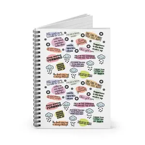Keep Moving Forward Notebook, Motivational Journal, Self Love Notebook