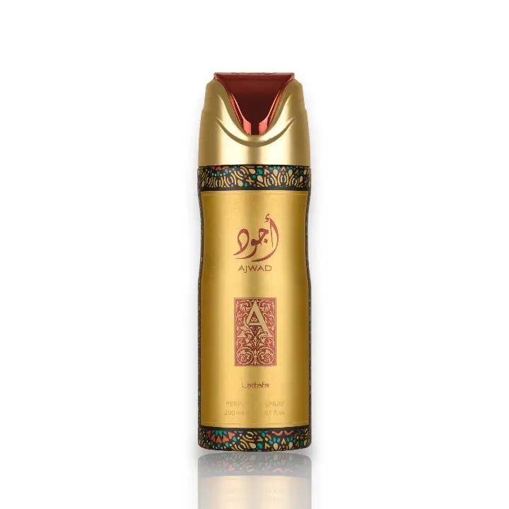 Lattafa Ajwad Unisex Body Spray - 200 ML (6.67 oz) Single Item, EDP Scents, Floral Scent Perfume with Rose, Fruity & Vanilla Fragrance Blend
