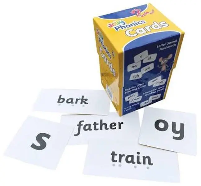 Jolly Phonics Cards (In Print Letters)