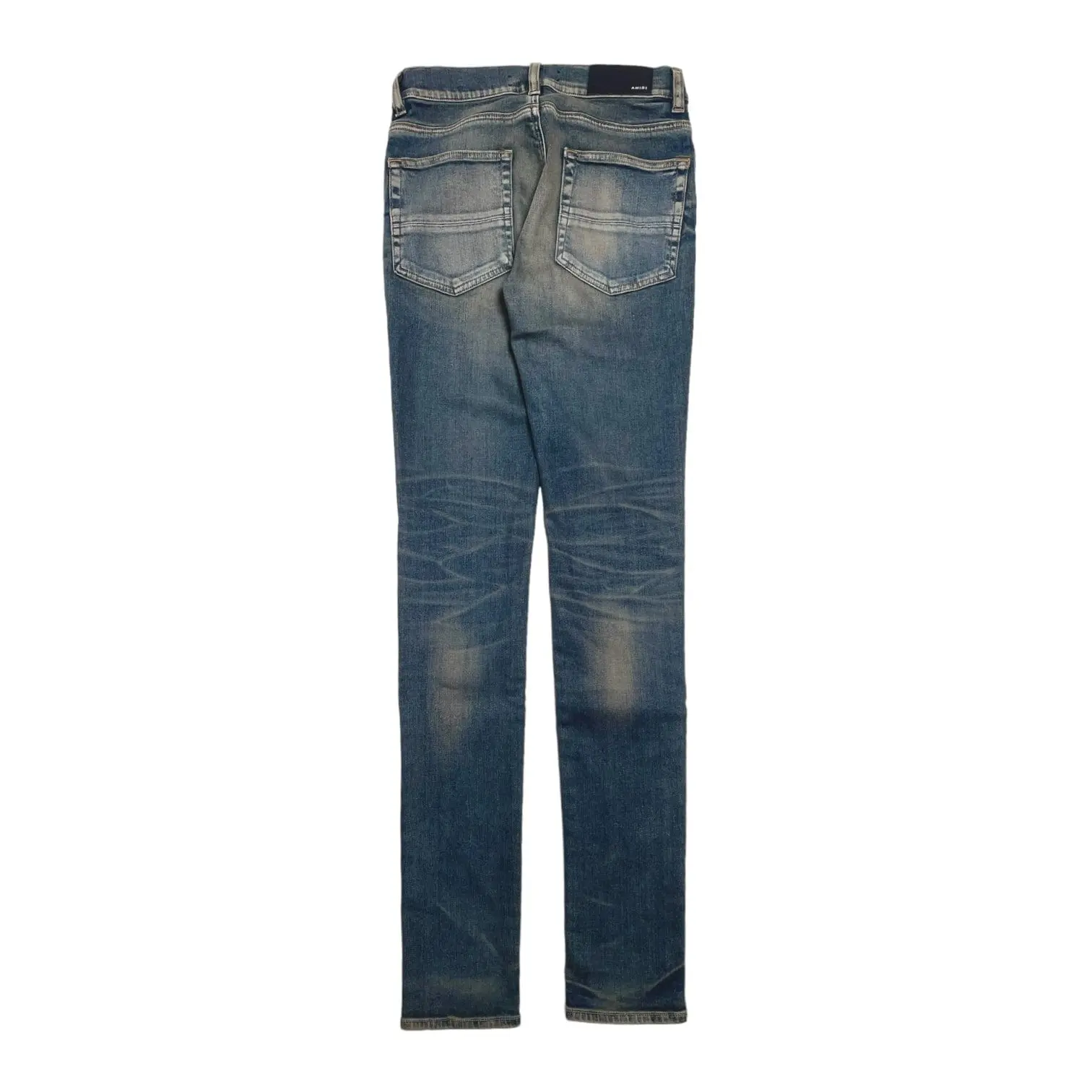 パンツ 33 AMIRI STACK FLAIR JEAN DARK INDIGO Men's Amiri Stack Denim Pants, Dark Indigo Streetwear Menswear