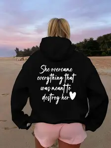 Mimi Hoodie Motivational Lettering Pullover with Mom's alphabet graphics Kangaroo Pocket Long Sleeves Machine Washable Unisex Style 0XL-5XL Vintage Book Fashion Hoodie for Fall Winter