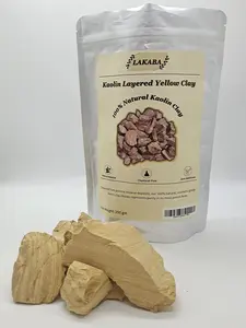 LAKABA Premium Narat Ten Layer Yellow Pure Natural Cosmetic Grade Powder No Additives 200g 7oznian Authentic Edible Chalk