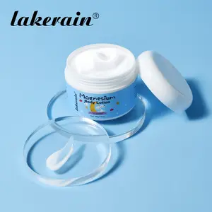 Lakerain Magnesium Body Lotion, Naturals Magnesium Lotion, Moisturize & Hydrate Skin, Ease Muscle Cramps, Calm Restless Legs, Promote Restful Sleep, Support for Sleep, Bone, Heart & Muscle Health, 3.4oz