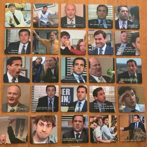 2/4 The office character funny meme magnets - FUnny The office character magnet - Gift Magnet Decor For Fan