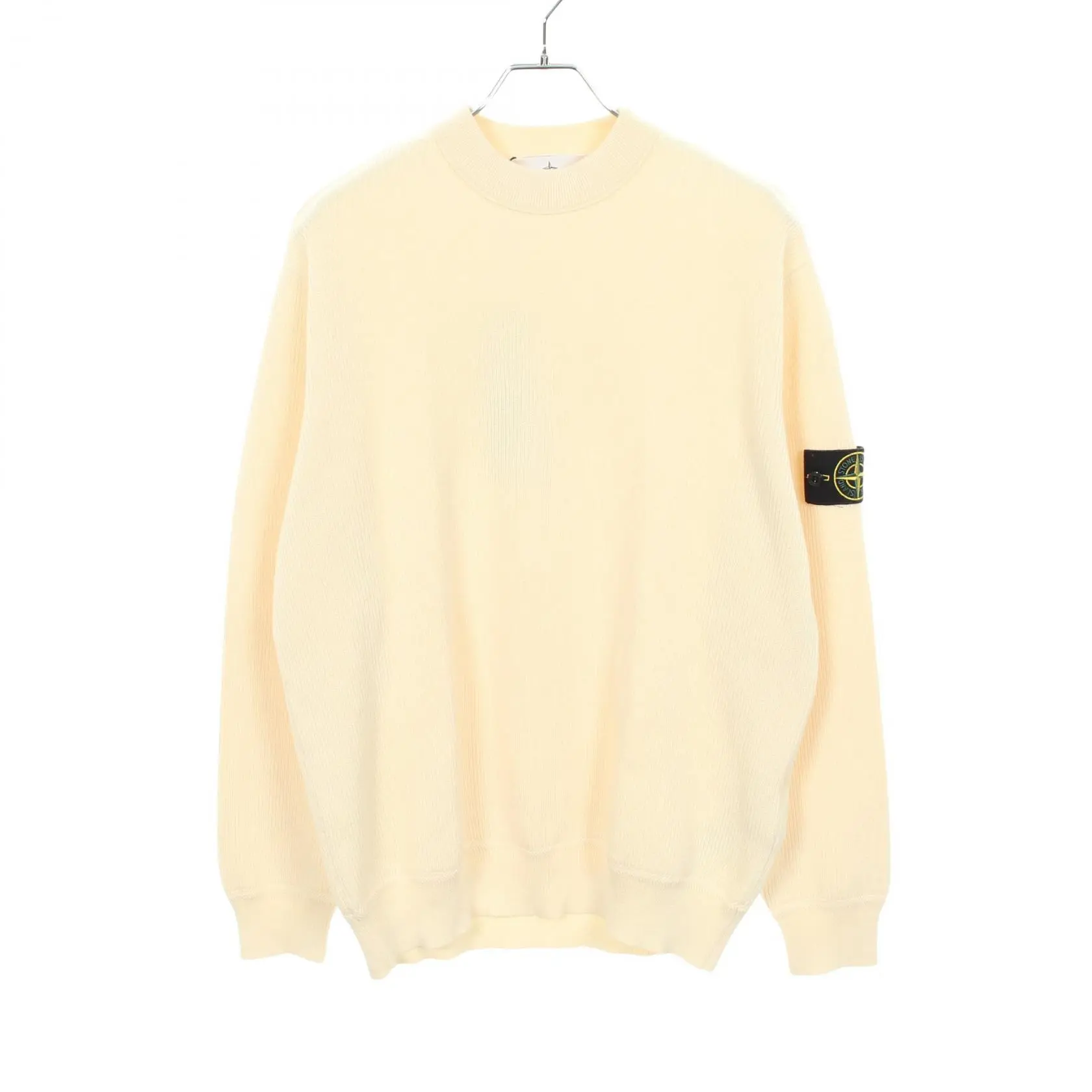 Pre-owned stone island Cotton Small Leather Goods RIBBED SOFT ORGANIC Knit