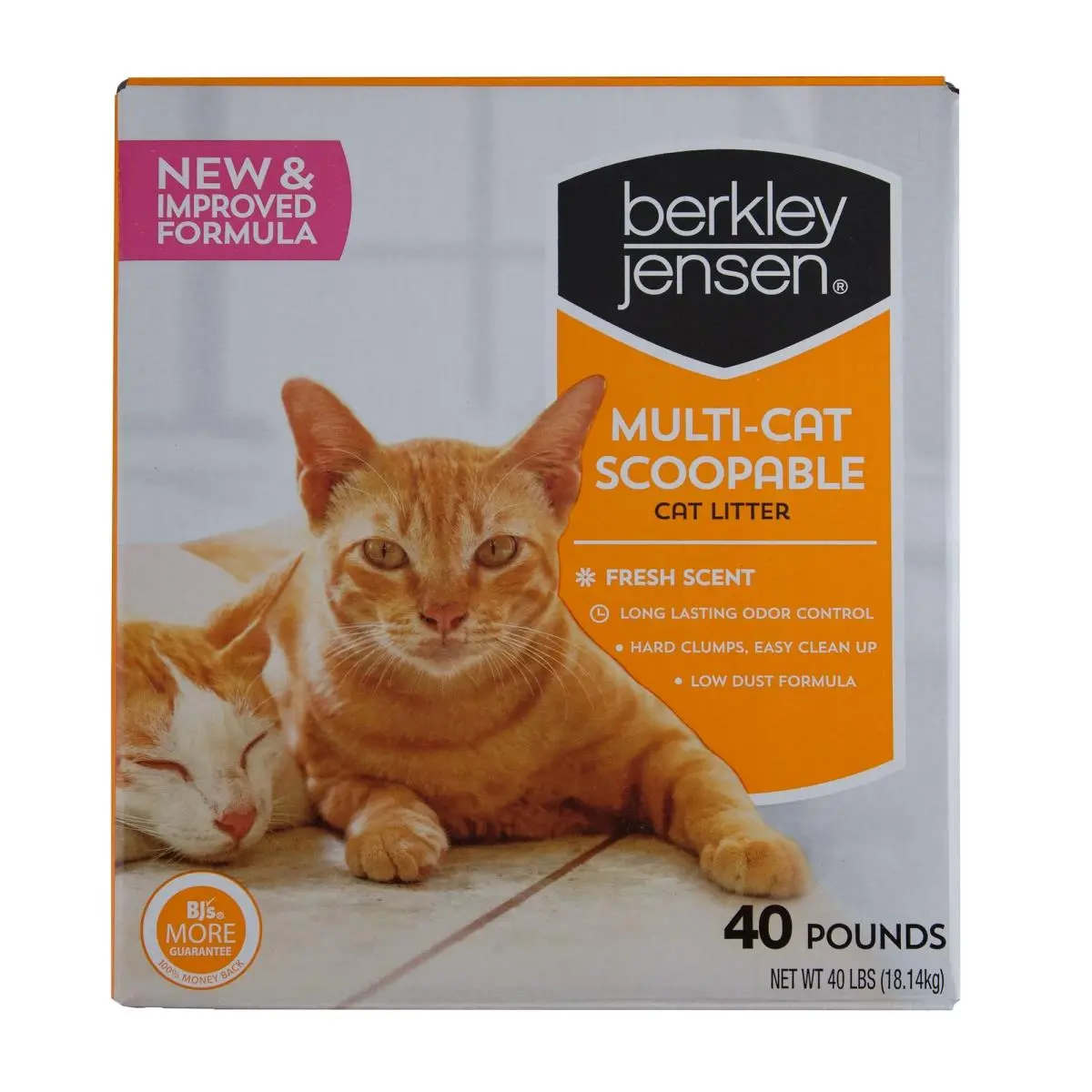 Pestell 683063 Easy Clean Multi-Cat Scoopable Cat Litter
