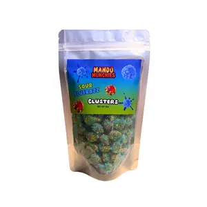 Mando Munchies Viral Sour Bluerazz Clusters
