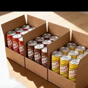 Sport Shake - Variety Pack of 24 Cans in Boxes, Perfect for Sports and Energy Boost