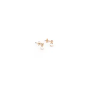 Paloma Fresh Water Micro Pearl 14K Gold Filled Stud Earrings