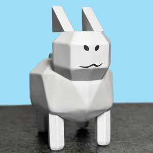 Gubby Resin 3D Printed Figure Forsaken Inspired Gubby Retro Statue Fan Made Desktop Decor Home Decor Gift for Roblox Fans