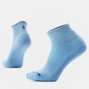 Smartwool Everyday Roll Top Ankle Socks - (Unisex) - Serene Blue